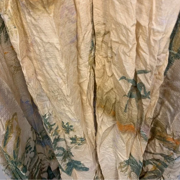 Anthropologie x Tahnee Kelland Strappy Tropical Print Midi Dress - Picture 16 of 16